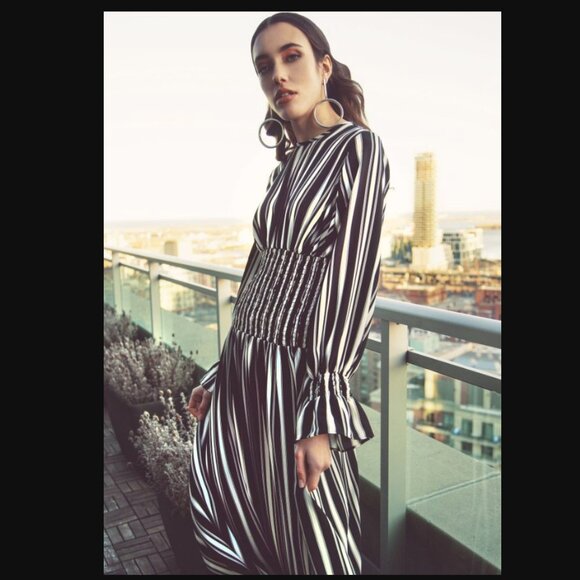 Atelier Guarin Long Sleeve Maxi Dress β Size M - Picture 4 of 6